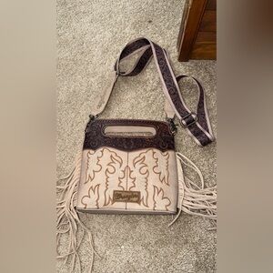 Wrangler Western Fringe Crossbody